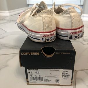 Women’s White Converse